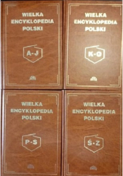 Wielka Encyklopedia Polski 4 tomy