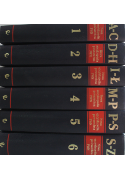 Nowa encyklopedia powszechna Tom od 1 do 6