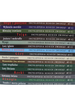 Encyklopedia dzikich zwierząt 17  tomów