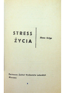 Stress życia