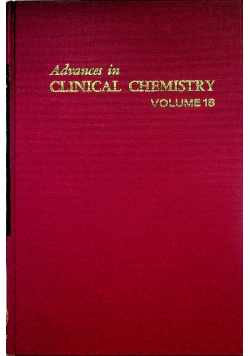 Advances in Clinical Chemistry Volume 18