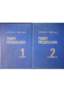 Pompy przemysłowe tom 1 i 2