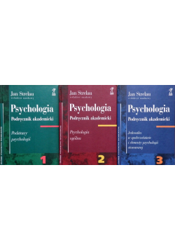 Psychologia Podręcznik akademicki tom I do III