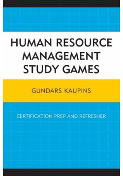 Human Resource Management Study Games