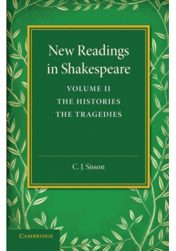 New Readings in Shakespeare
