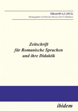 Zeitschrift für Romanische Sprachen und ihre Didaktik. Heft 6.2