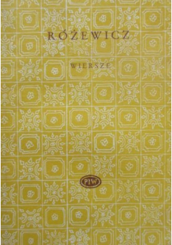Różewicz  Wiersze