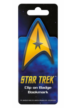 Star Trek metalowa zakładka do książki