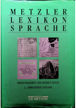 Metzler lexikon sprache