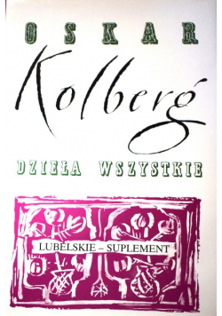 Kolberg Dzieła wszystkie Lubelskie suplement