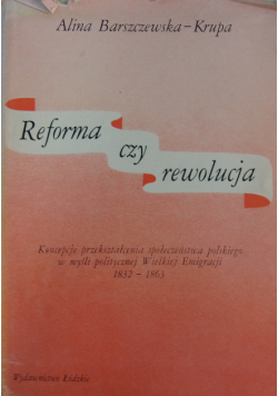 Reforma czy rewolucja