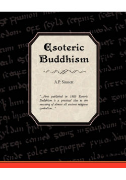 Esoteric Buddhism