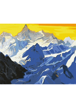 Malowanie po numerach - Himalaje 40x50