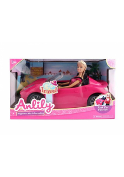 Lalka Anlily 30 cm w samochodzie