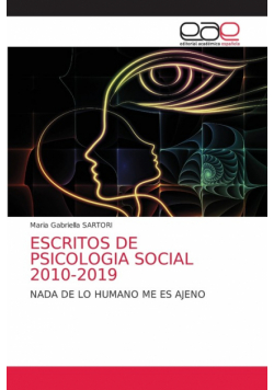 Escritos De Psicologia Social 2010-2019