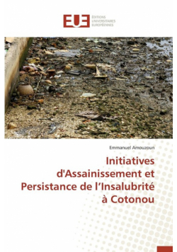 Initiatives d'assainissement et persistance de l insalubrité à cotonou