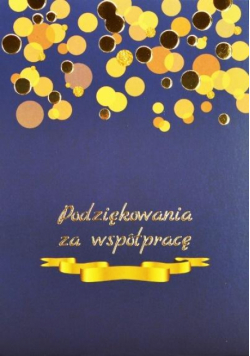 Kartka Podziękowania za współpracę TK07