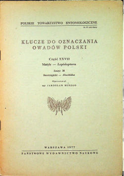 Klucze do oznaczania owadów Polski Część XXVII Zeszyt 38