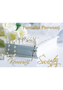 Karnet Komunia 3D-113