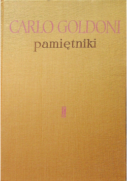 Carlo Goldoni Pamiętniki