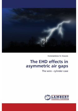 The EHD effects in asymmetric air gaps