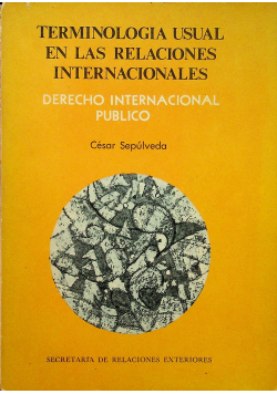 Terminologia usual en las relaciones internacionales