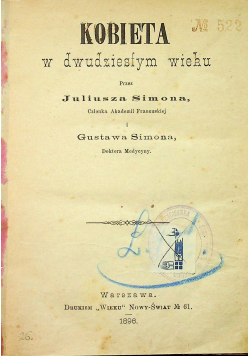 Kobieta w dwudziestym wieku 1896r