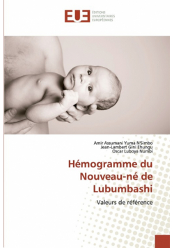 Hémogramme du Nouveau-né de Lubumbashi