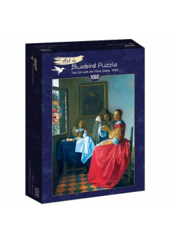 Dziewczyna z kieliszkiem wina, Vermeer, 1659