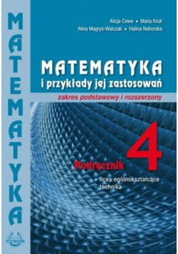 Matematyka i przykłady zast. 4 LO podręcznik ZPiR