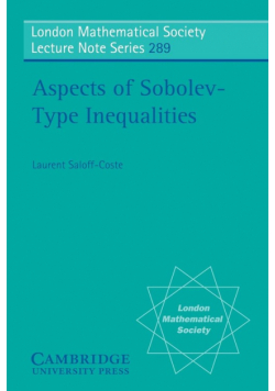 Aspects of Sobolev-Type Inequalities