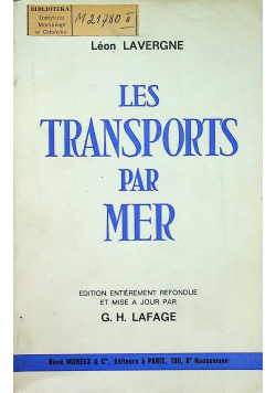 Les transports par mer