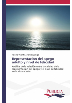 Representación del apego adulto y nivel de felicidad