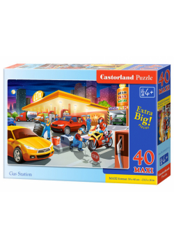 Puzzle 40  el. Maxi B-040377-1 Gas Station
