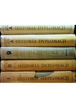 Historia dyplomacji 5 tomów