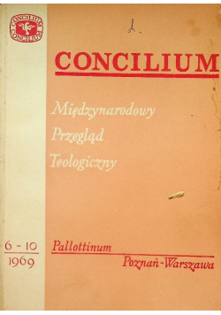 Concilium Międzynarodowy przegląd teologiczny 6 - 10
