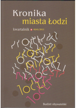 Kronika miasta Łodzi numer 4