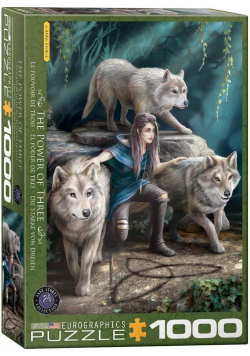 Puzzle 1000 Siła w trzech Anne Stokes