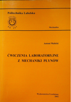 Ćwiczenia laboratoryjne z mechaniki płynów