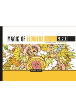 Kolorowanka antystresowa 200x126 20 Magic flowers