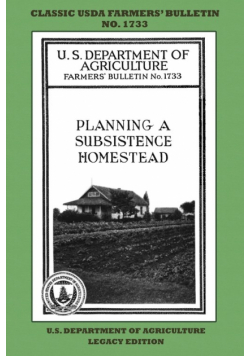 Planning A Subsistence Homestead (Legacy Edition)