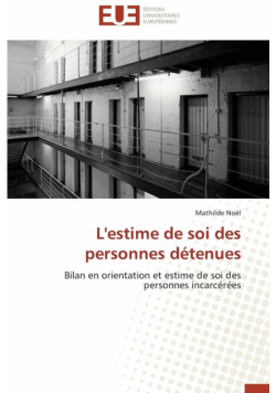 L'estime de soi des personnes détenues