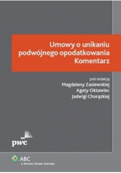 Umowy o unikaniu podwójnego opodatkowania Komentarz