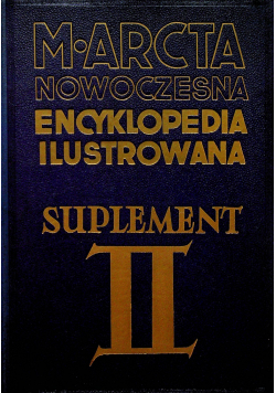 M arcta  nowoczesna encyklopedia ilustrowana suplement II 1939 r