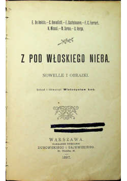 Z pod włoskiego nieba 1897