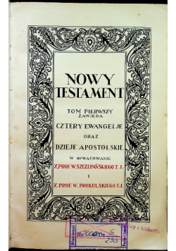 Pismo Święte Tom I 1932 r.