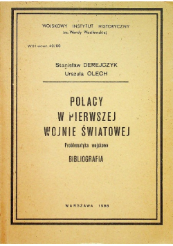 Polacy w Pierwszej Wojnie Światowej
