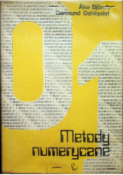 Metody numeryczne