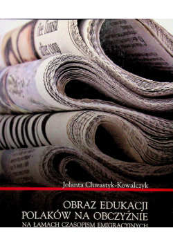 Obraz edukacji polaków na obczyźnie