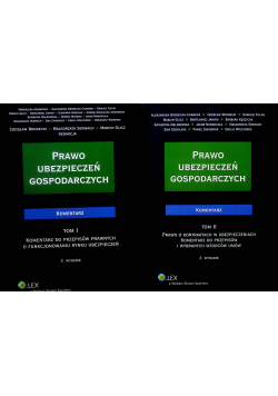 Prawo ubezpieczeń gospodarczych tom I i II